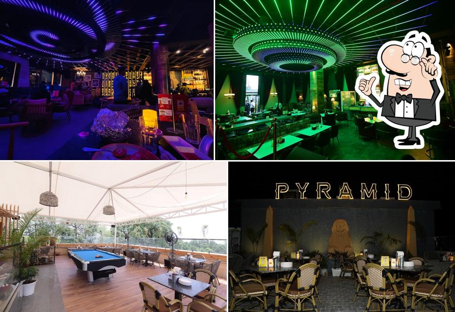 Take a seat at one of the tables at Pyramid Shimla Cafe Lounge Bar Microbrewery Nightclub Restaurant Take a seat at one of the tables at Pyramid Shimla Cafe Lounge Bar Microbrewery Nightclub Restaurant