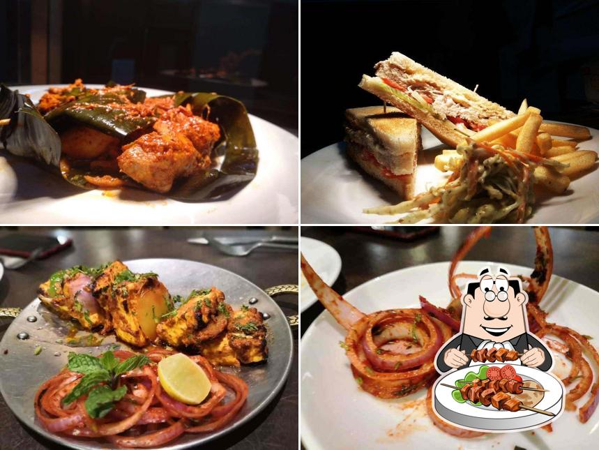 Food at Aroma street restaurent