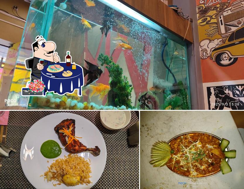 Order seafood at Babumoshai Restaurant
