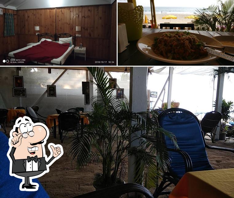 The image of Cuba Patnem’s interior and dining table