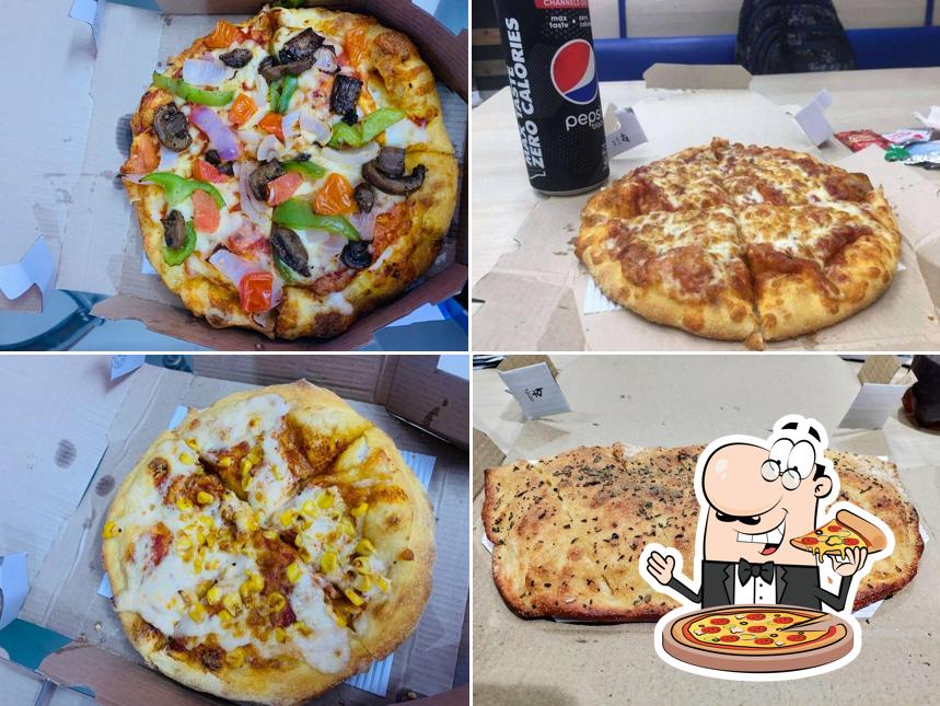 Try out different variants of pizza