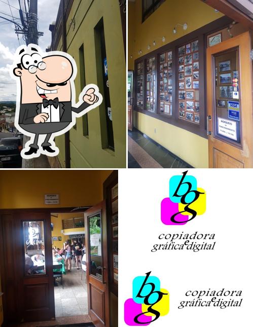 O exterior do Galeria Restaurante