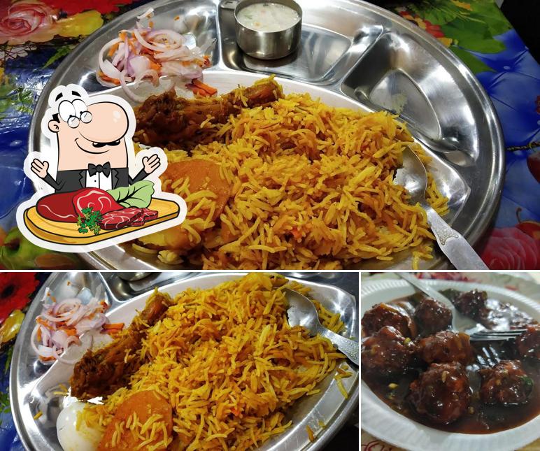 Kolkata Biryani offers meat meals