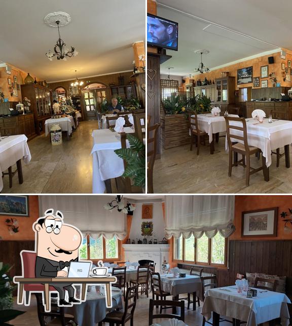 Gli interni di Ristorante La Valle Montanara