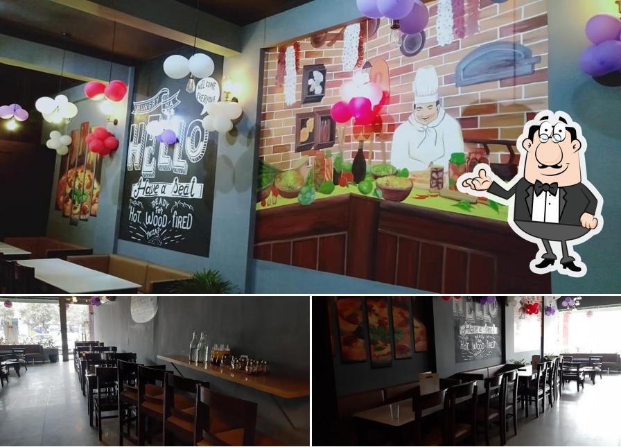 The interior of Naples Authentic Italian Cafe & Restro (Bathinda)