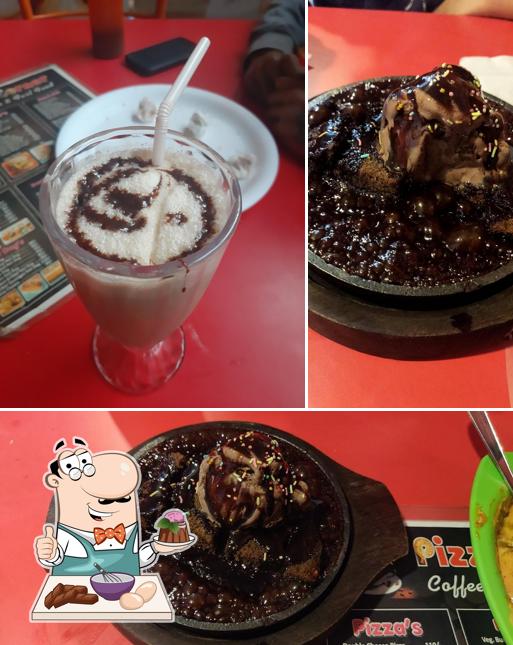 Pizza Corner offers a selection of desserts
