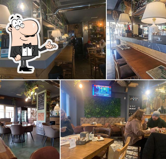 Dai un'occhiata agli interni di Area bar e bistrot