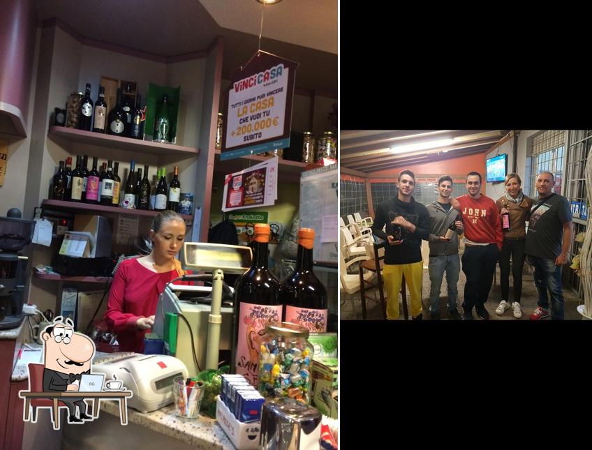 Gli interni di Iso Bar