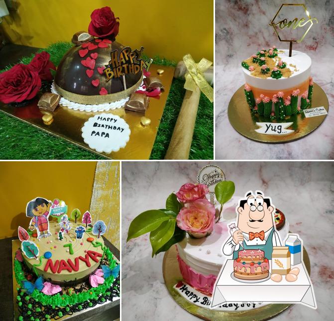 Here's a picture of Queen's Cakes