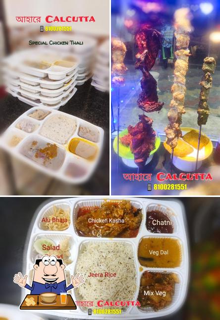 Meals at Ahare Calcutta