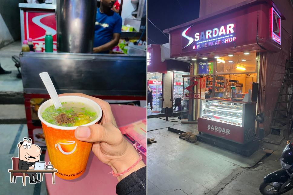 The interior of Grill Press - unit of sardar A pure meat shop