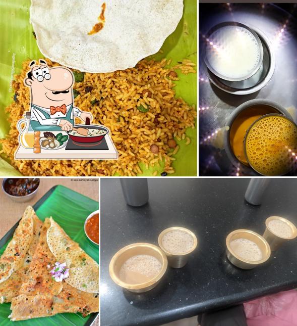 Fried rice at HOTEL NEW RAJA GANAPATHY