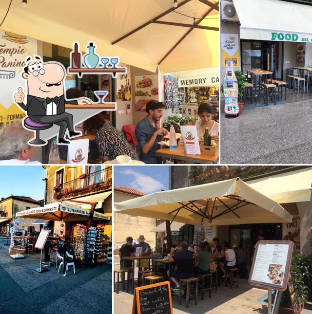 Gli interni di Il Tempio Del Panino