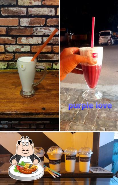 Food at Juice and stories