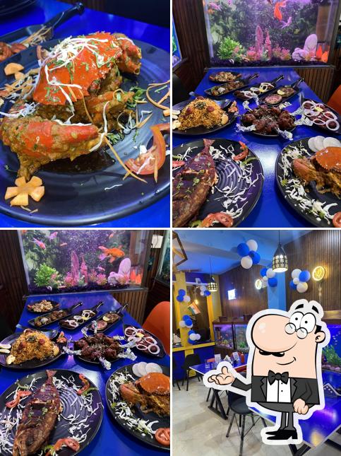 The interior of The Ocean's Bounty