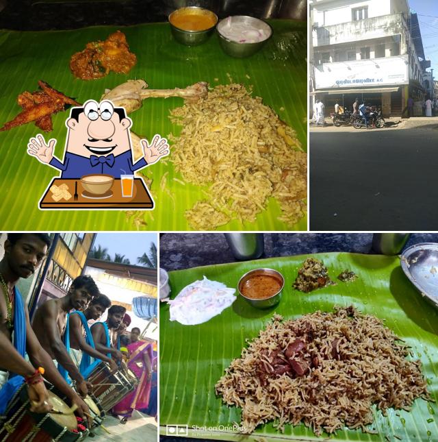 Food at Sampoorna Restaurant Pattukkottai