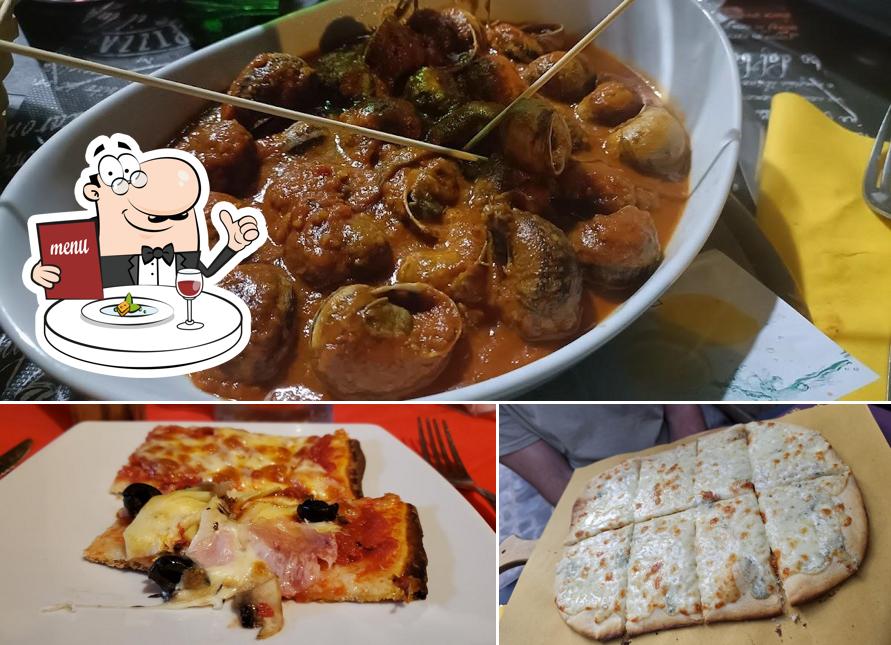 Platti al Ristorante La Francigena Bolsena