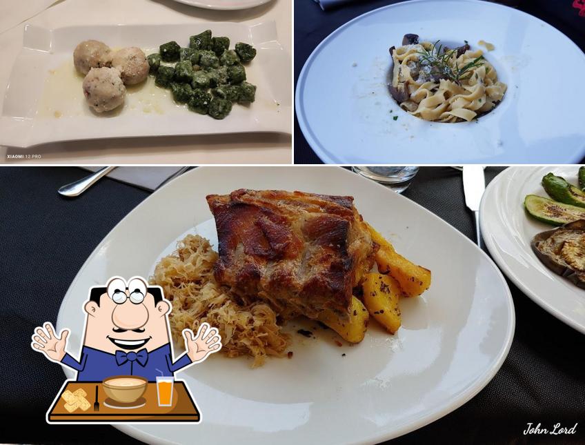 Platti al Ristorante Antica Croce - Carne Salada e piatti tipici - autentica cucina tradizionale di Tenno