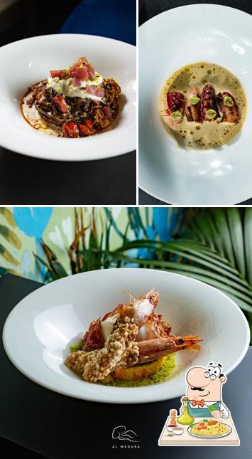 Platti al Al Medusa Restaurant