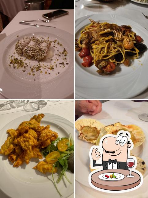 Cibo al Ristorante Aubergine