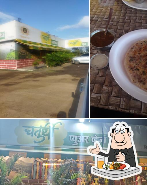 Among different things one can find food and exterior at Chaturthi Pure Veg