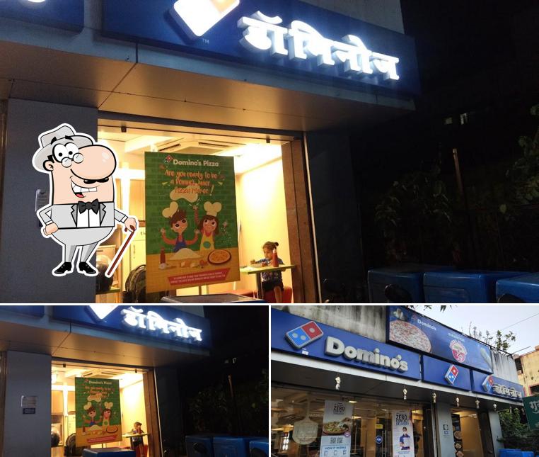 The exterior of Domino's Pizza Anand Nagar, Pune