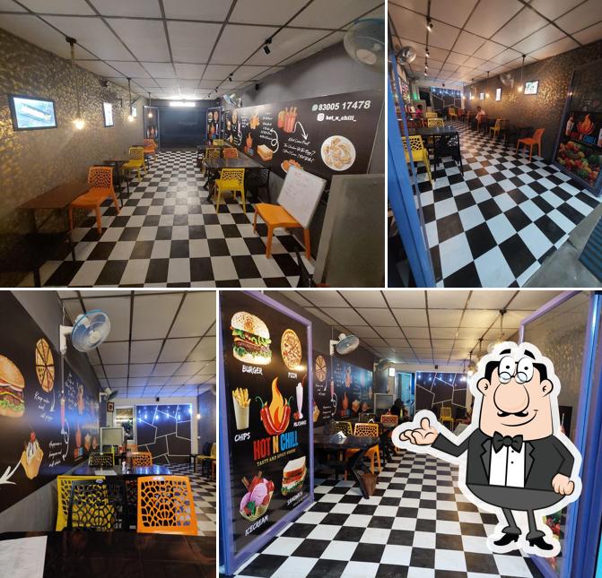 The interior of Hot 'N' Chill