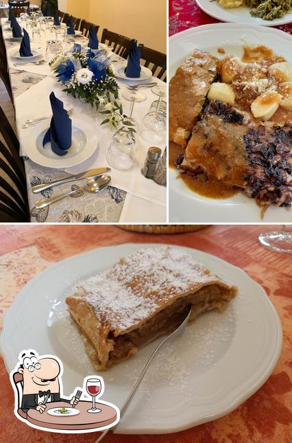 La immagine della cibo e tavolo da pranzo di Pri Čukovih - Agriturismo