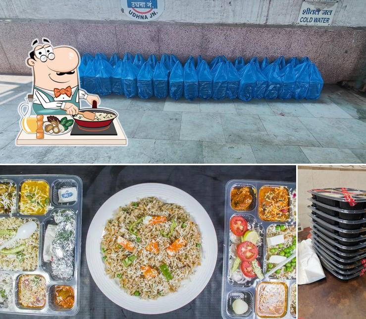 Fried rice at RK Food Train Delivery Service