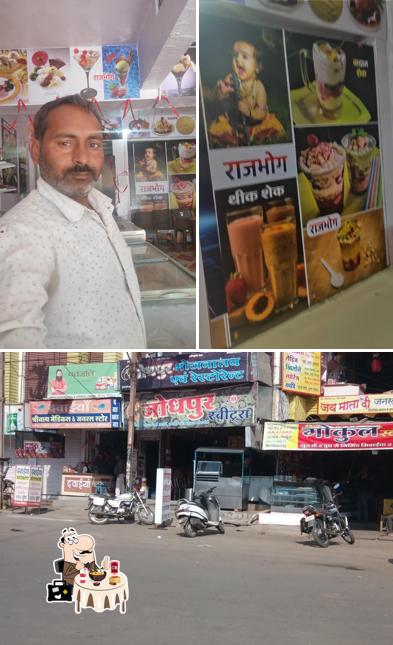 The restaurant's food and exterior