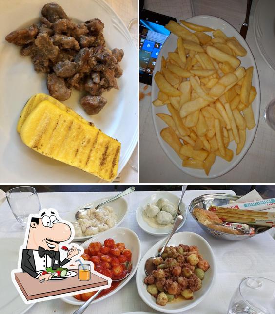 Cibo al Trattoria Al Capitello