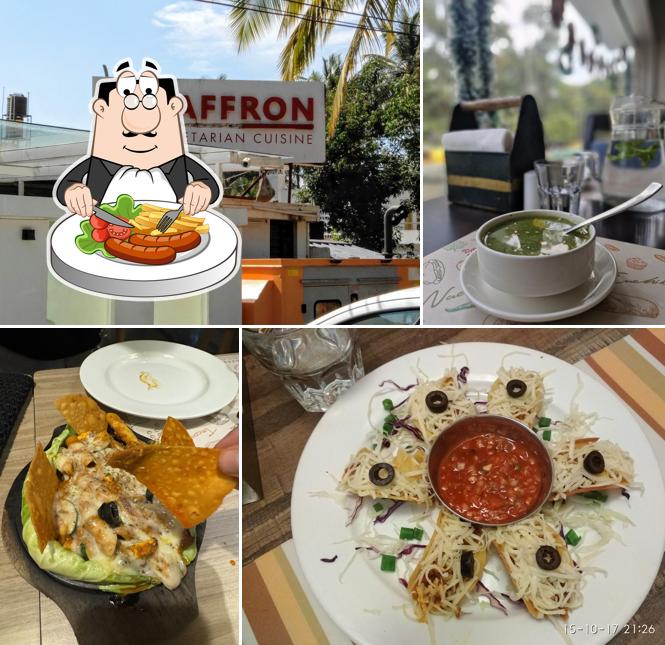 Meals at Saffron Vegetarian Cuisine