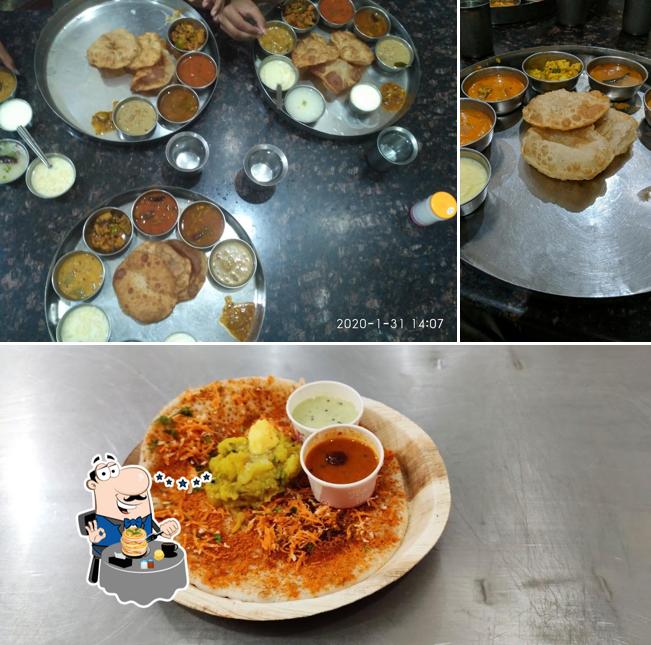 Food at Sharada Restaurant