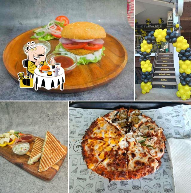 Food at TeaMax Cafe