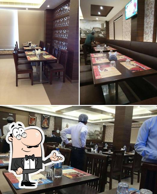 The interior of Anjappar