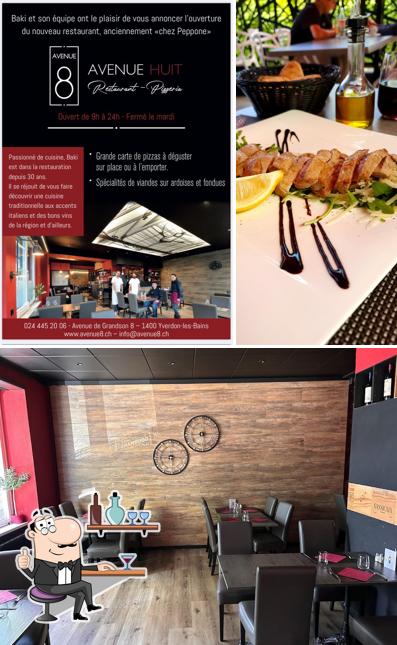 Gli interni di Avenue 8 - Restaurant Pizzeria