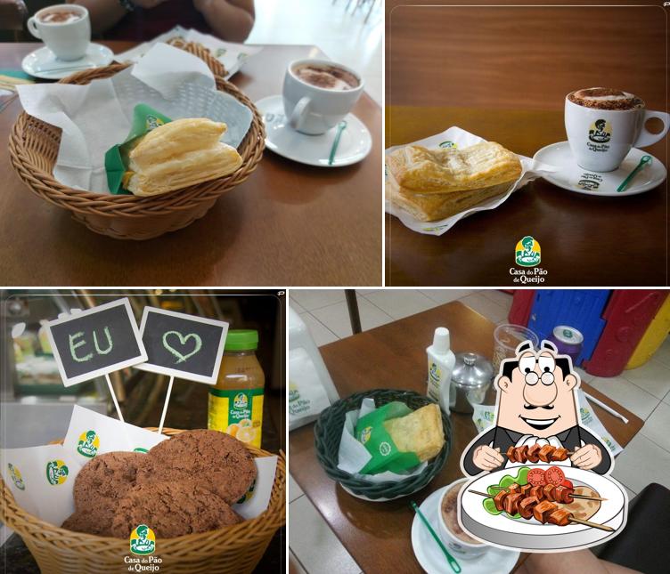 Platos en Casa do Pão de Queijo