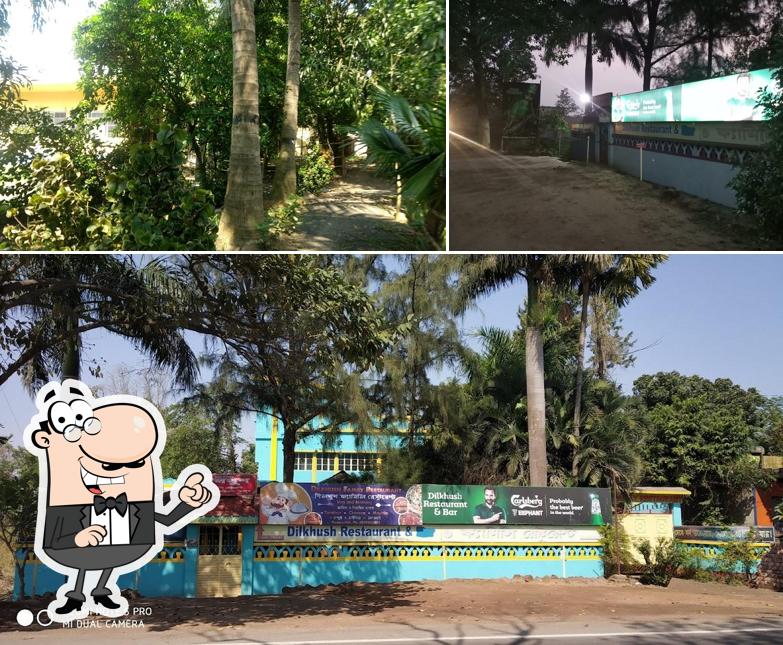 You can get some fresh air at the outside area of Dilkhush Family Restaurant & Bar