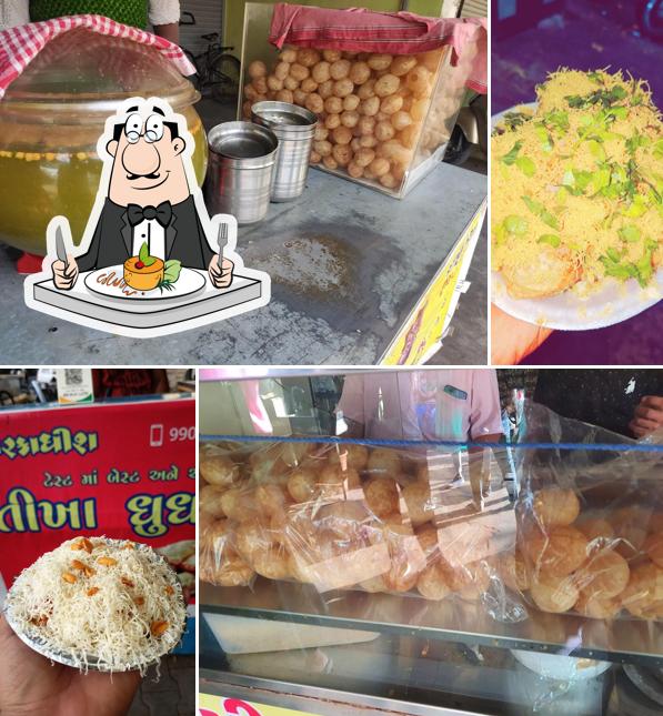 Food at Laxmi pani puri