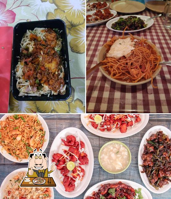 Get pizza at Mandarin Chinese Restaurant