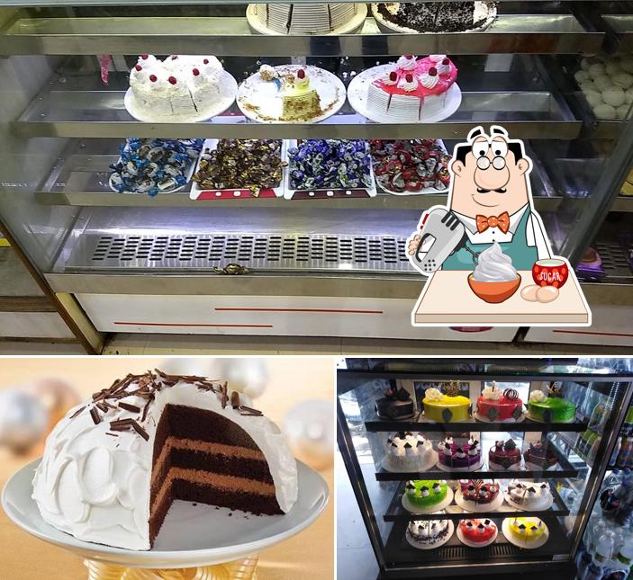 Sri Lakshmi Venkateswara Sweets and Bakery provides a selection of sweet dishes