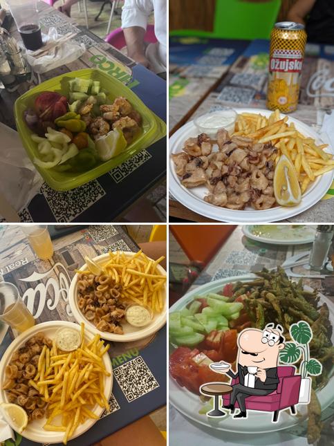 Gli interni di Street Food Seafood HRCO