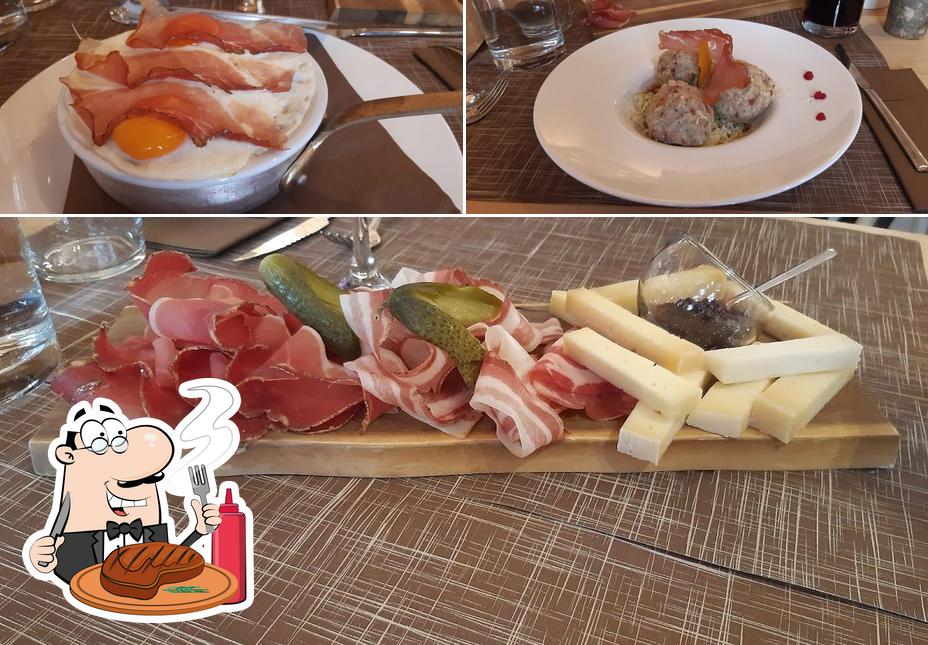 Prenditi i un pasto a base di carne a Trattoria alla fontana di Polo Francesco