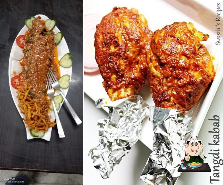 Food at Vijan chicken hutt