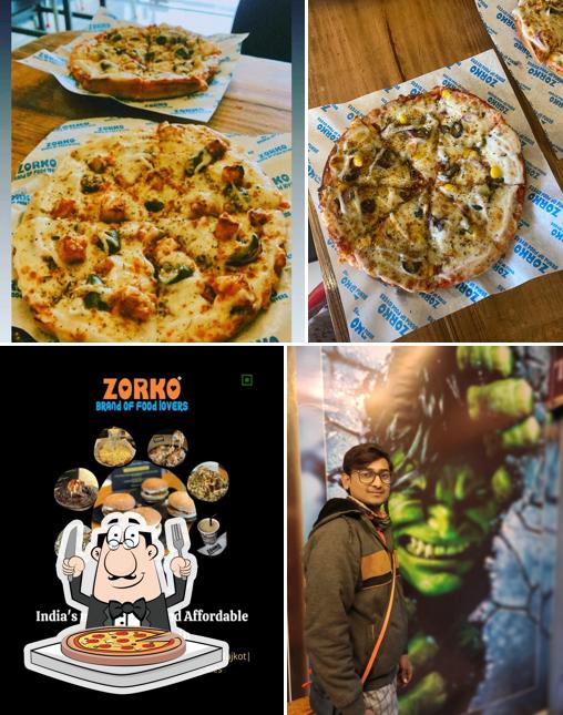 Pick pizza at Zorko at Motibag