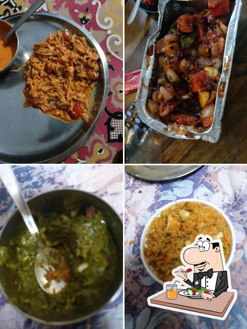 Food at Shere Punjab Restaurant