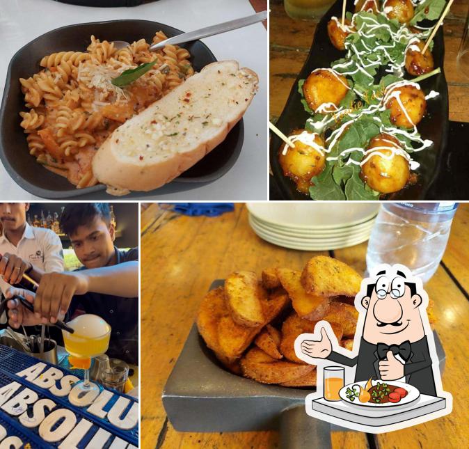 Food at Tales & Spirits Bistro