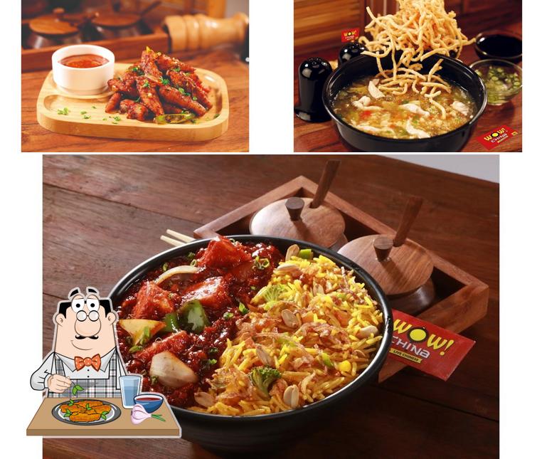 Chicken wings at WOW China