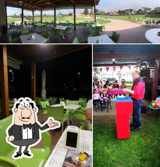 Gli interni di Chiosco Bar