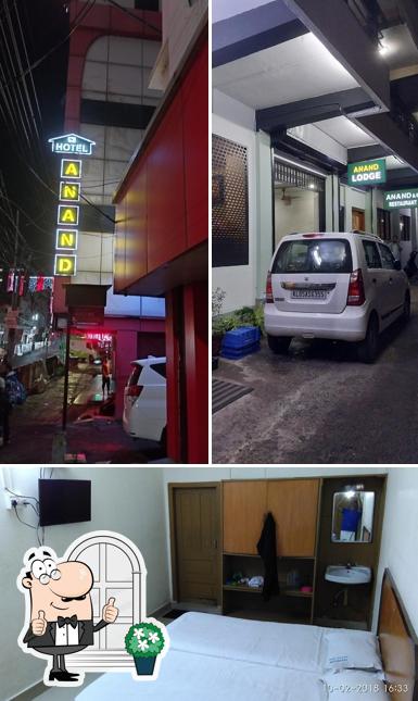 This is the image depicting exterior and interior at HOTEL ANAND